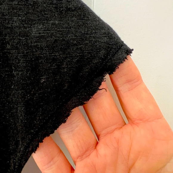 RABENS SALONER - Black Slub T-Shirt - M - (44-inch bust) - Picture 4 of 8